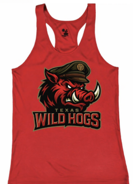 Texas Wild Hogs Women Tanks